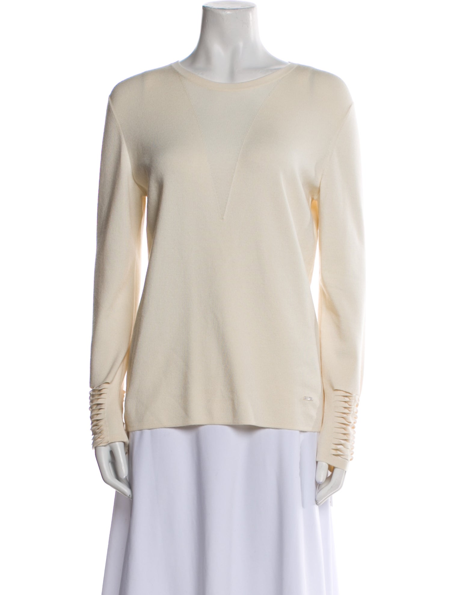 Akris Cashmere Scoop Neck Sweater