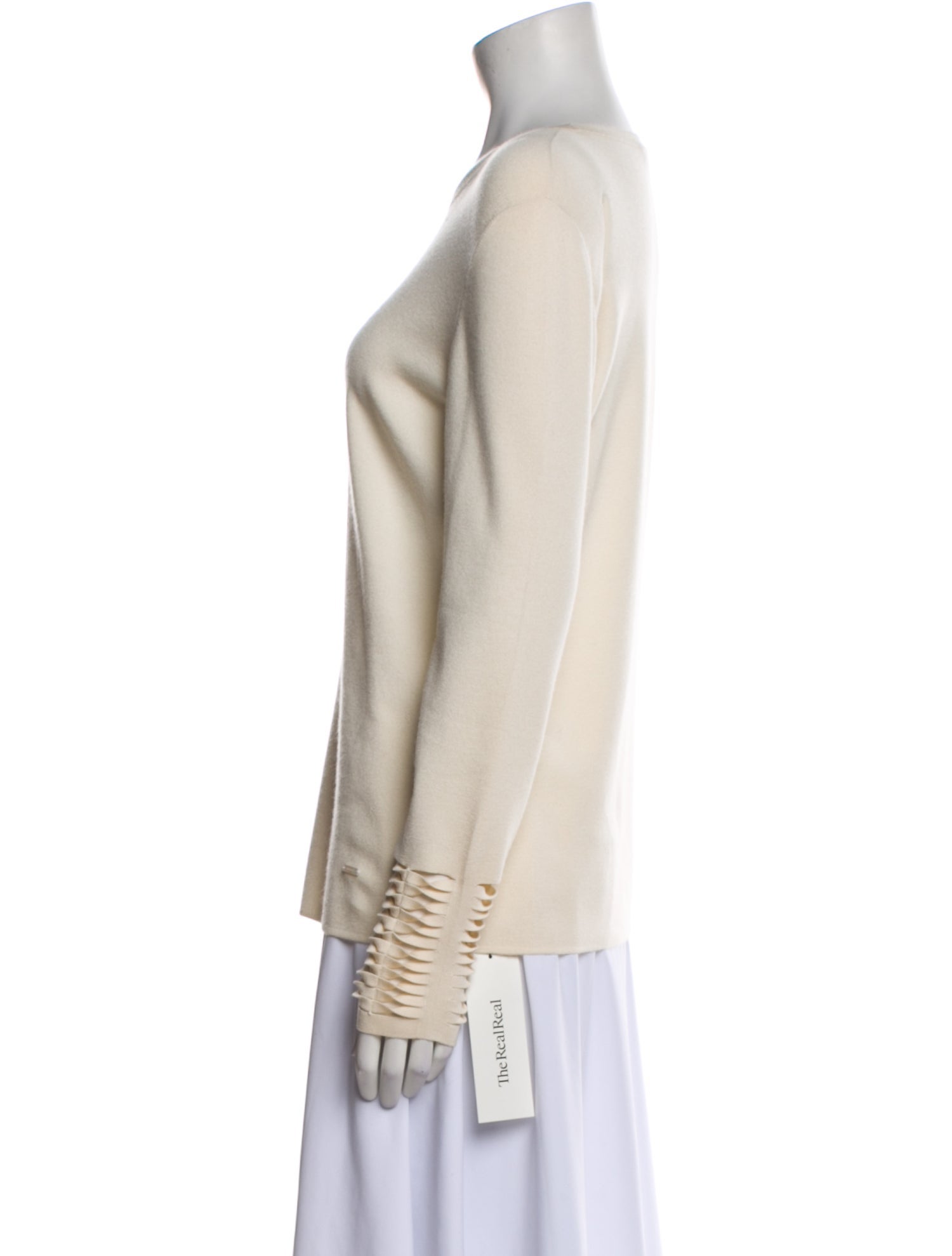 Akris Cashmere Scoop Neck Sweater
