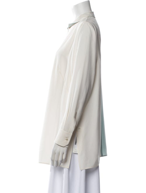Akris Silk Mock Neck Tunic