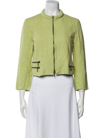 Akris Linen Evening Jacket