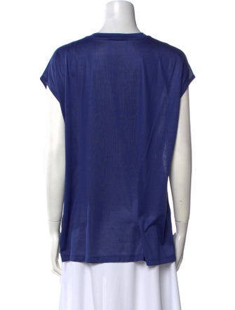 Akris Silk Crew Neck T-Shirt