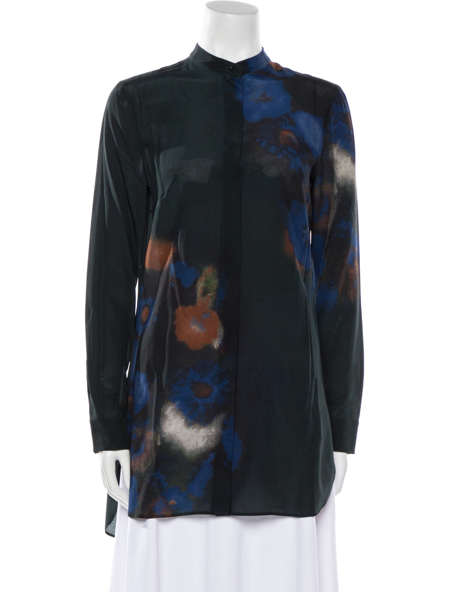 Akris Silk Printed Tunic w/ Tags