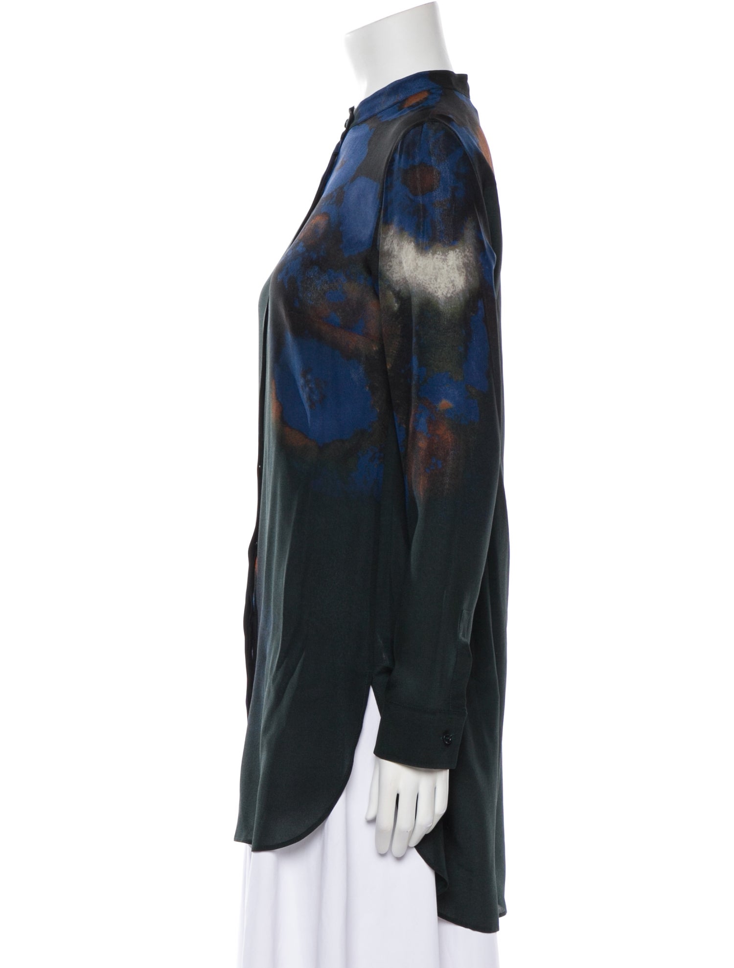 Akris Silk Printed Tunic w/ Tags