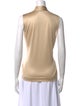 Akris Silk V-Neck Top