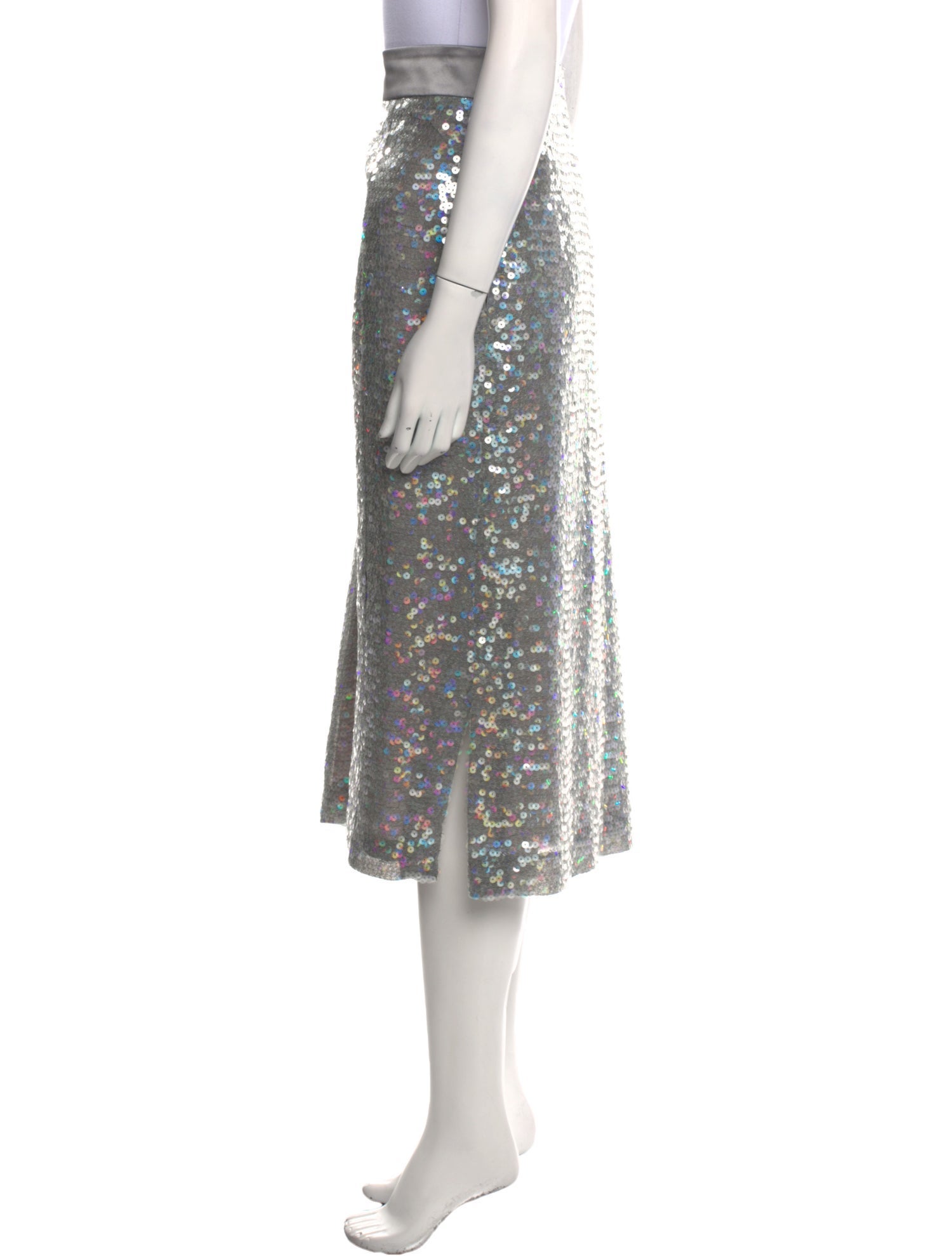 Akris Cutout Accent Midi Length Skirt w/ Tags