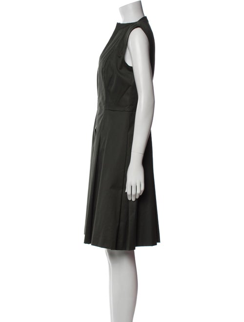 Akris Punto Bateau Neckline Knee-Length Dress
