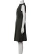 Akris Punto Bateau Neckline Knee-Length Dress
