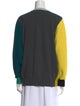 Akris Cashmere Colorblock Pattern Sweater