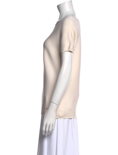 Akris Silk Bateau Neckline T-Shirt