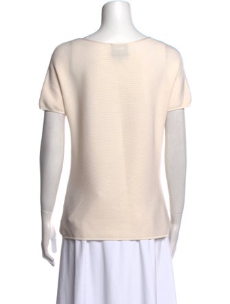 Akris Silk Bateau Neckline T-Shirt