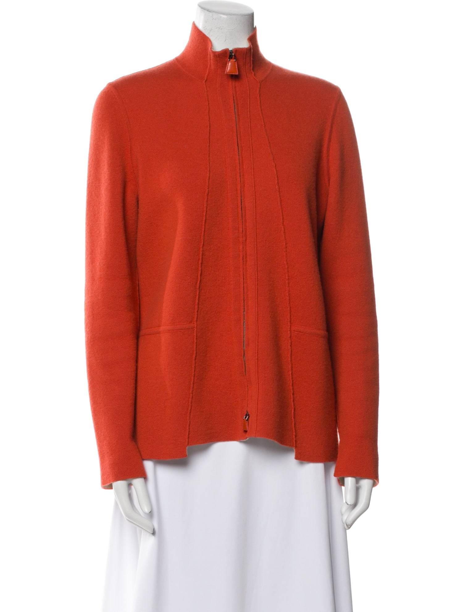 Akris Cashmere Mock Neck Sweater