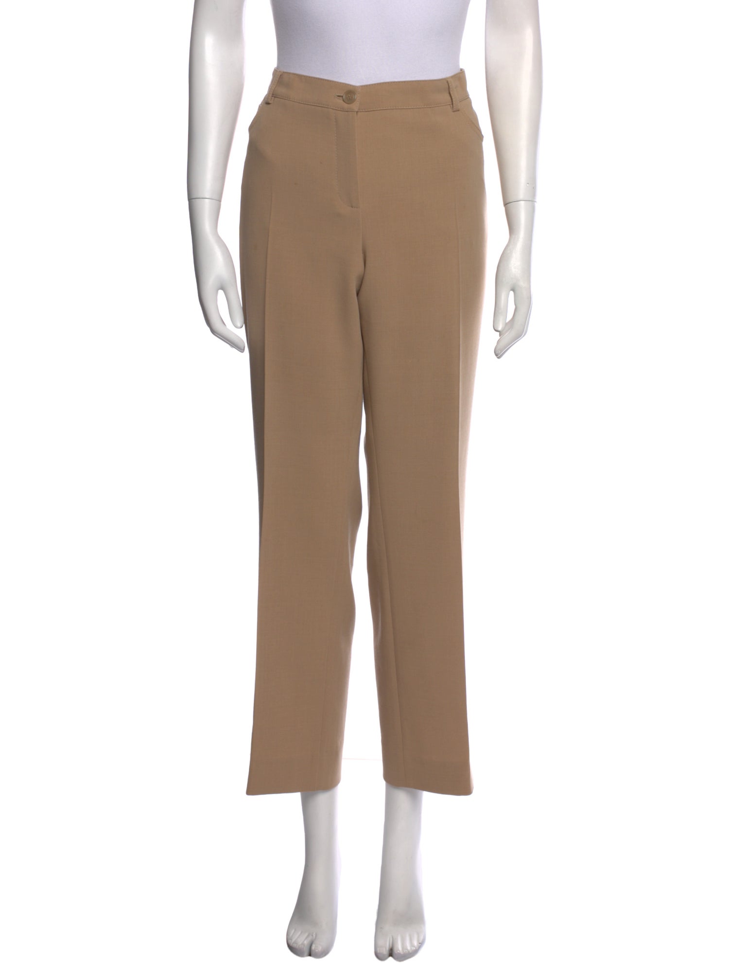 Akris Wool Straight Leg Pants