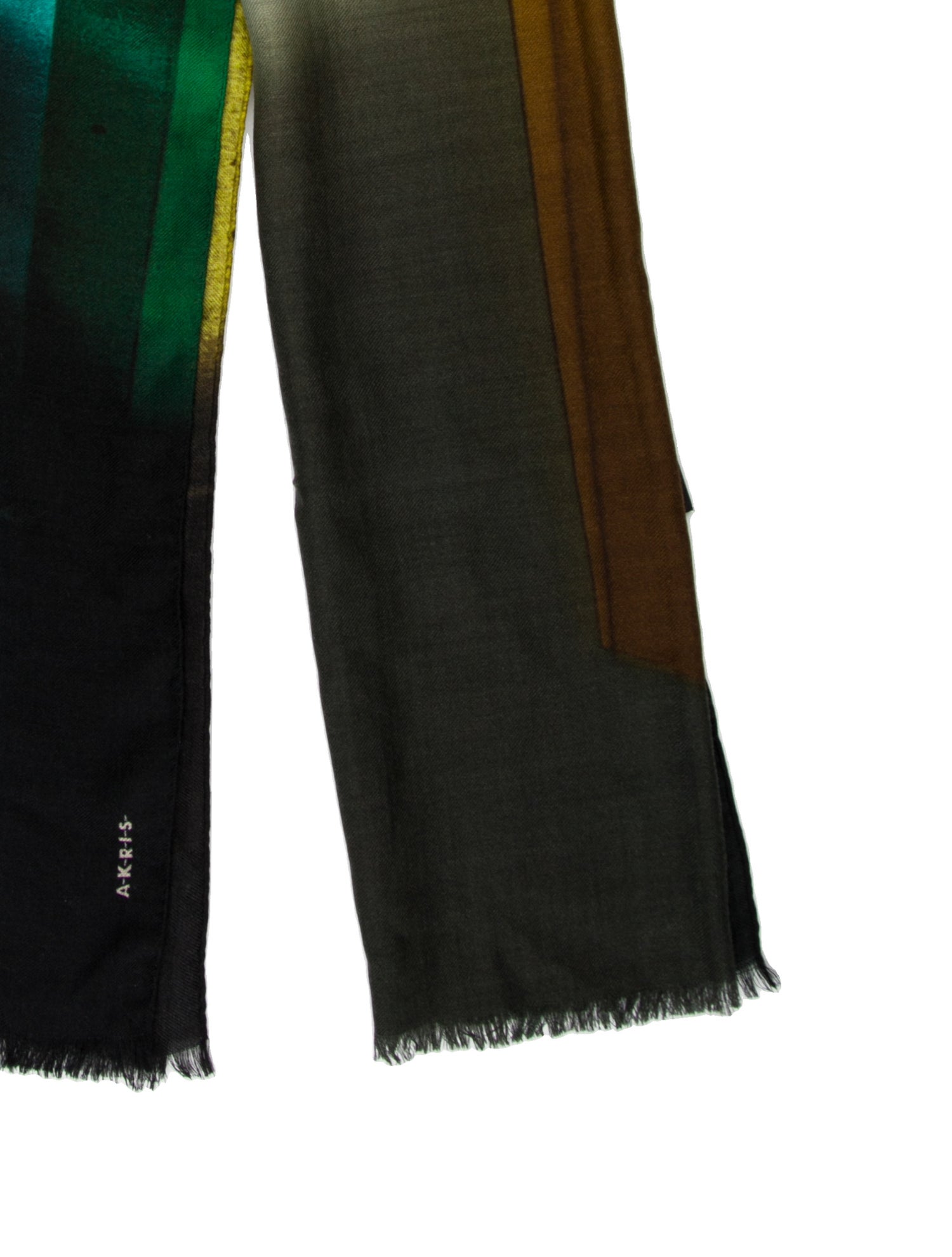 Akris Cashmere Striped Scarf