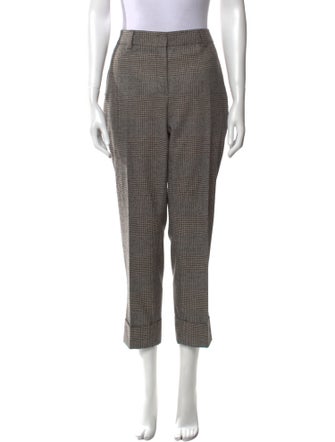 Akris Wool Straight Leg Pants