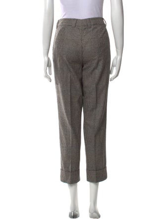 Akris Wool Straight Leg Pants