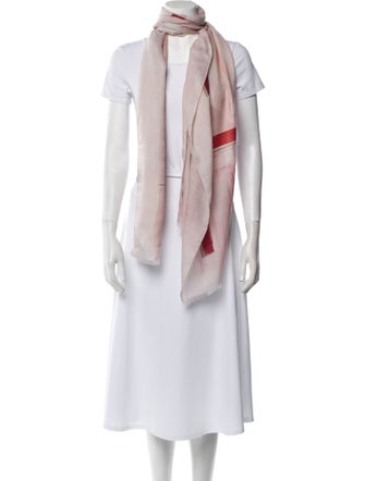 Akris Silk Printed Scarf