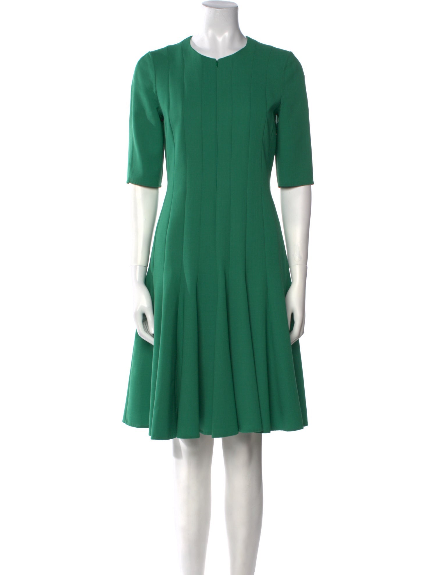 Akris Wool Knee-Length Dress