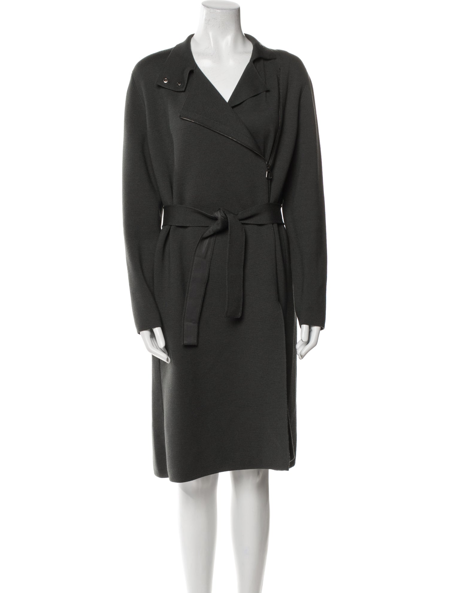 Akris Virgin Wool Trench Coat