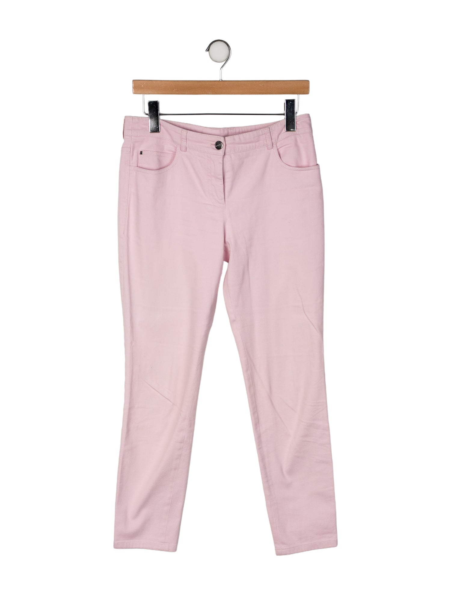 Akris Mid-Rise Skinny Leg Jeans