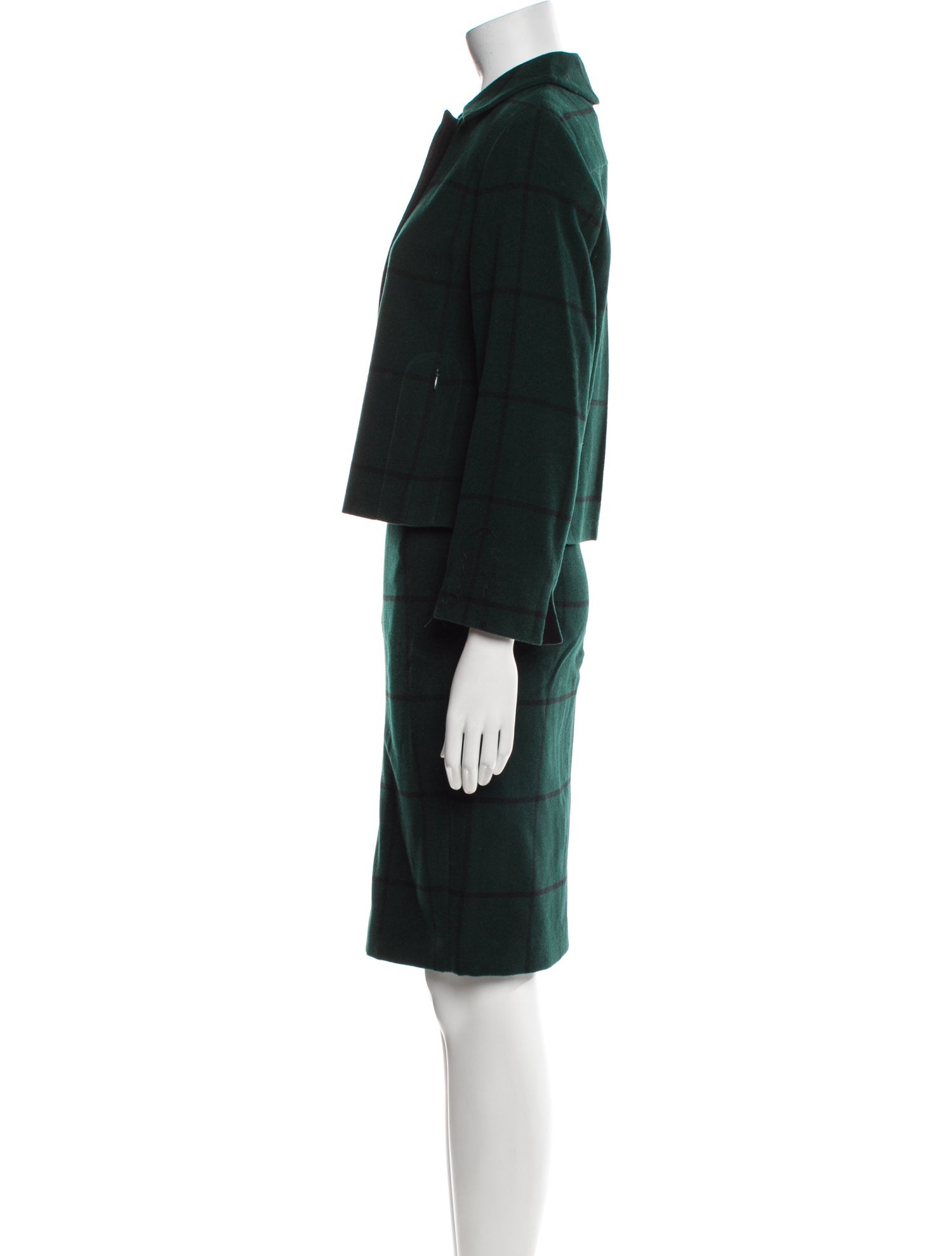 Akris Punto Wool Skirt Set