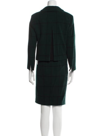 Akris Punto Wool Skirt Set