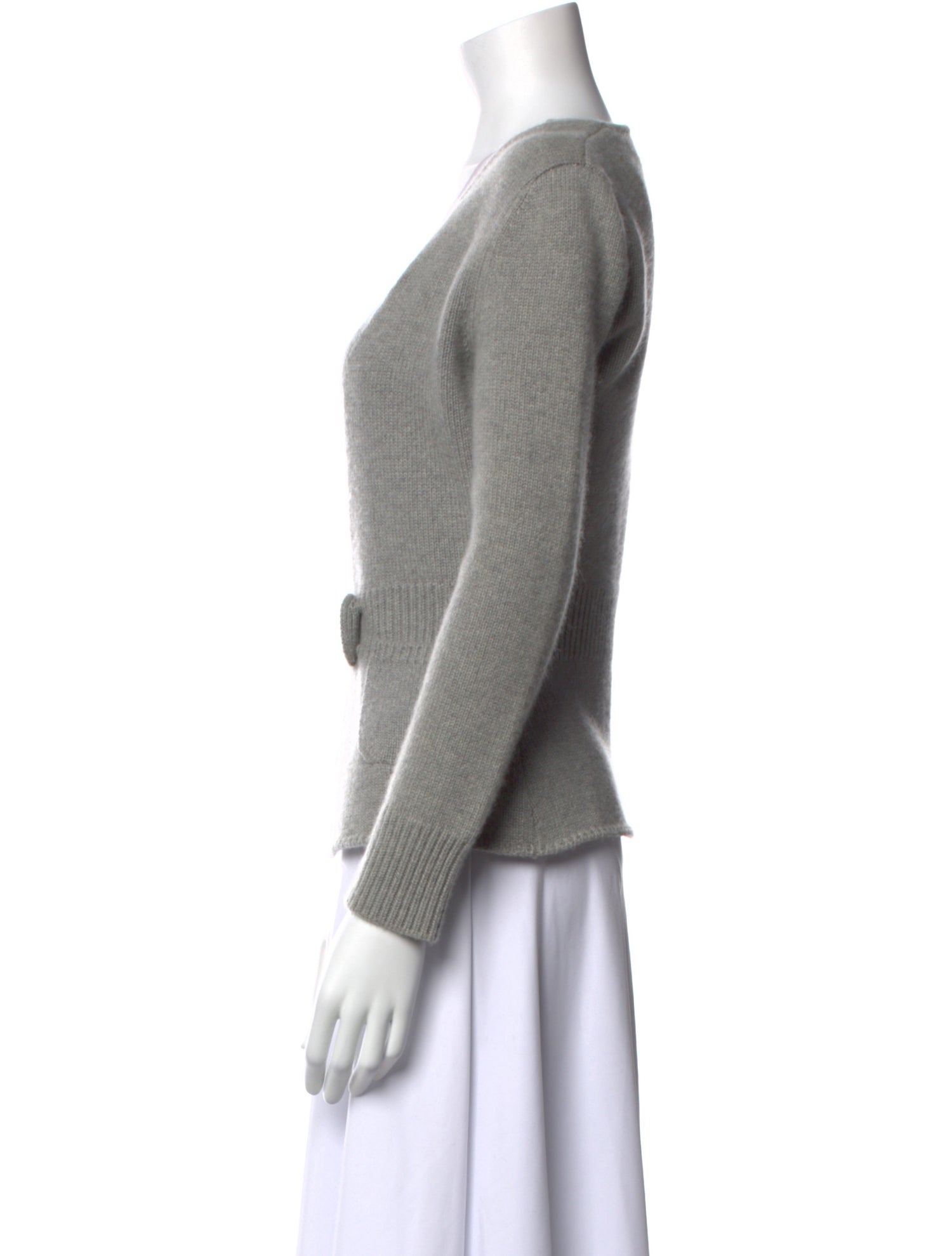 Akris Cashmere V-Neck Sweater