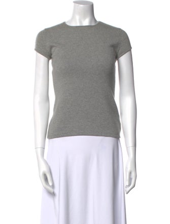 Akris Cashmere Crew Neck Top