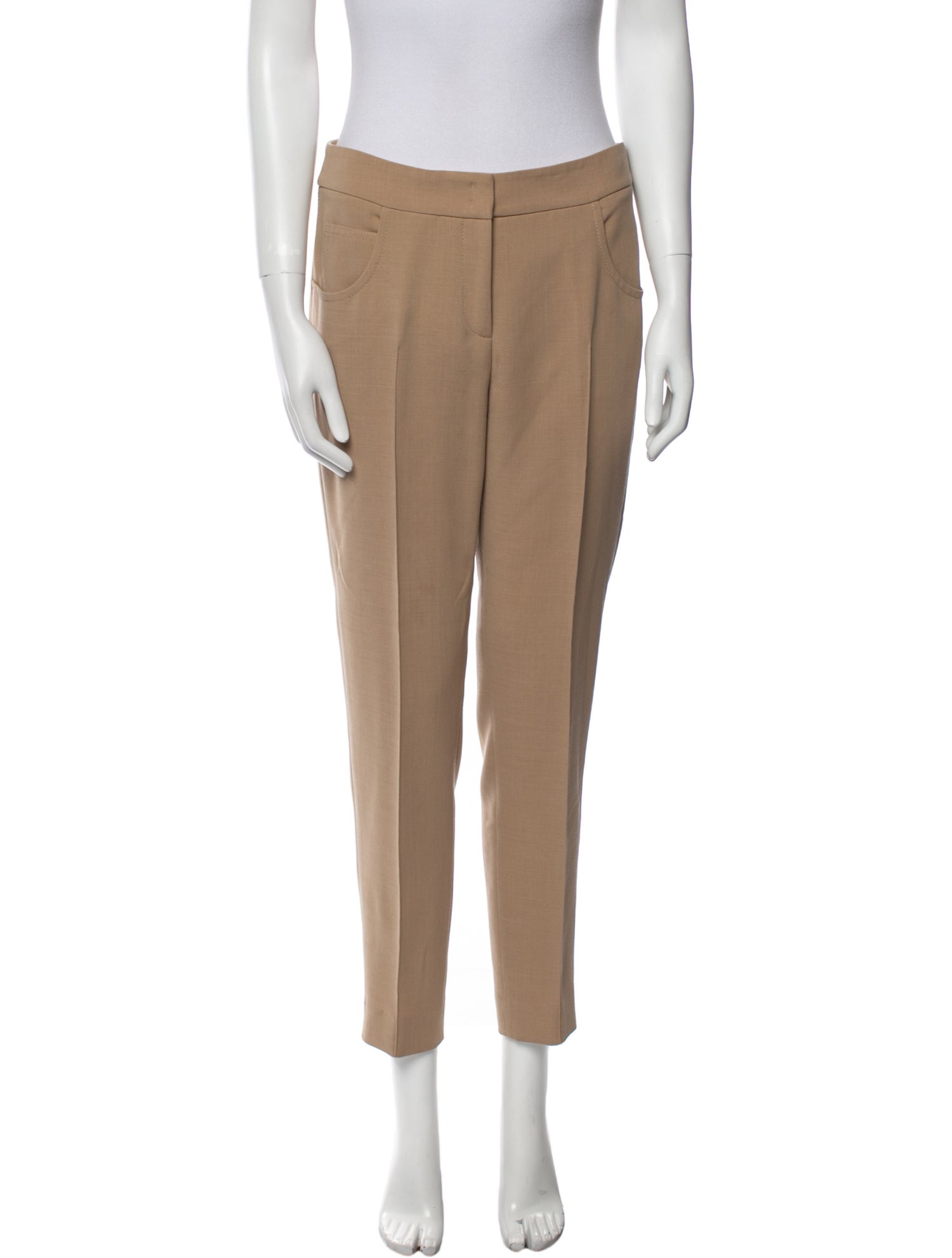 Akris Wool Straight Leg Pants