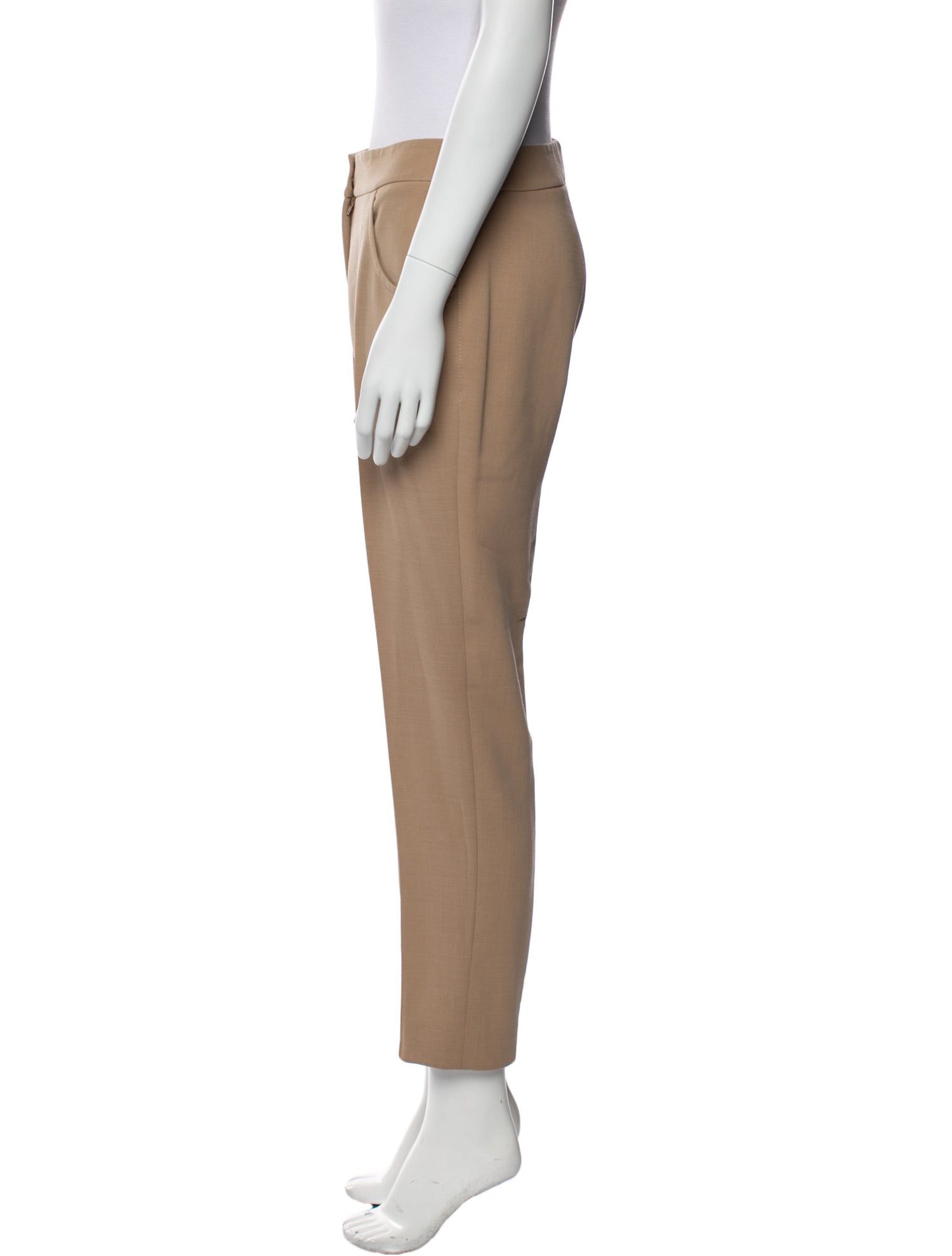 Akris Wool Straight Leg Pants