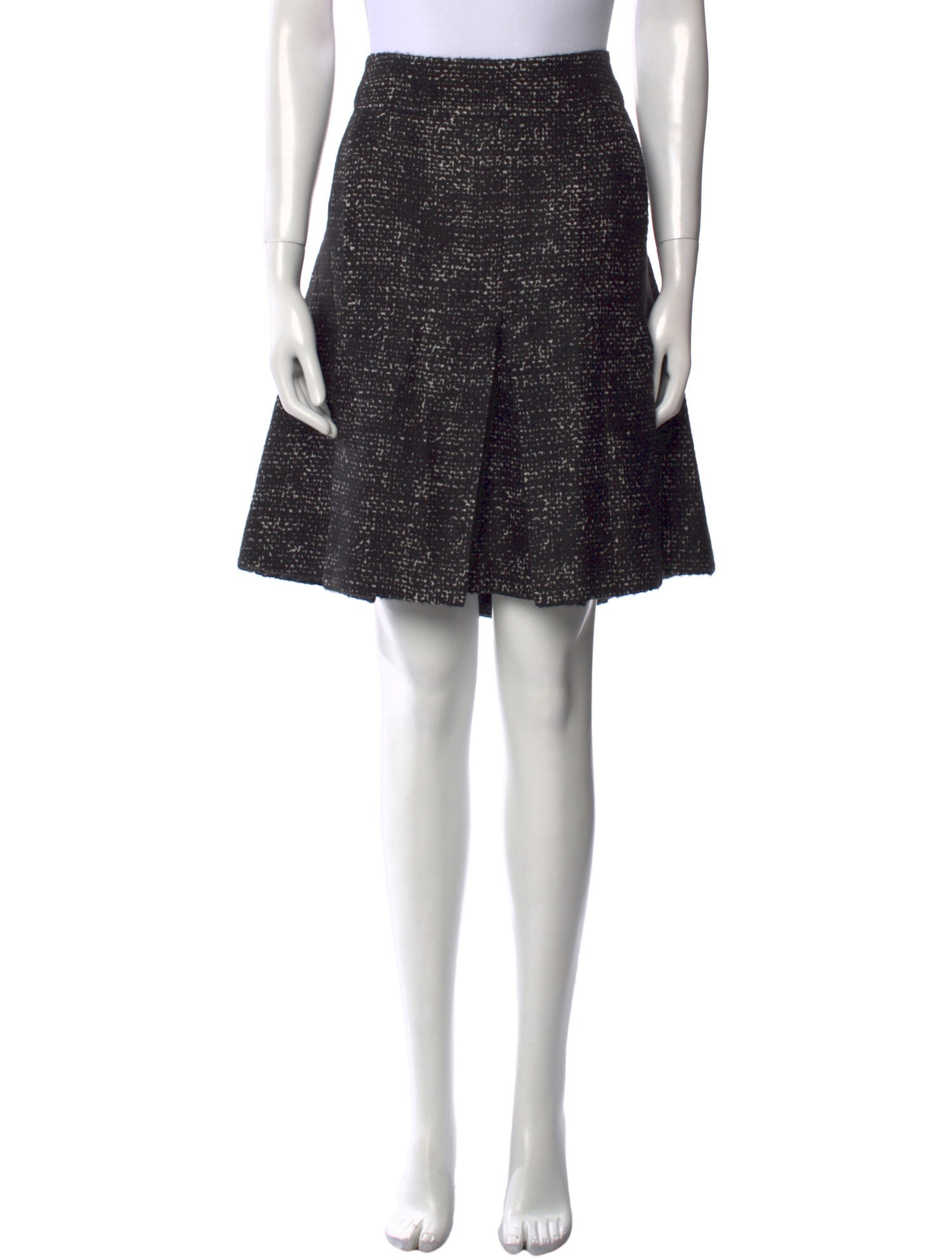 Akris Wool Knee-Length Skirt