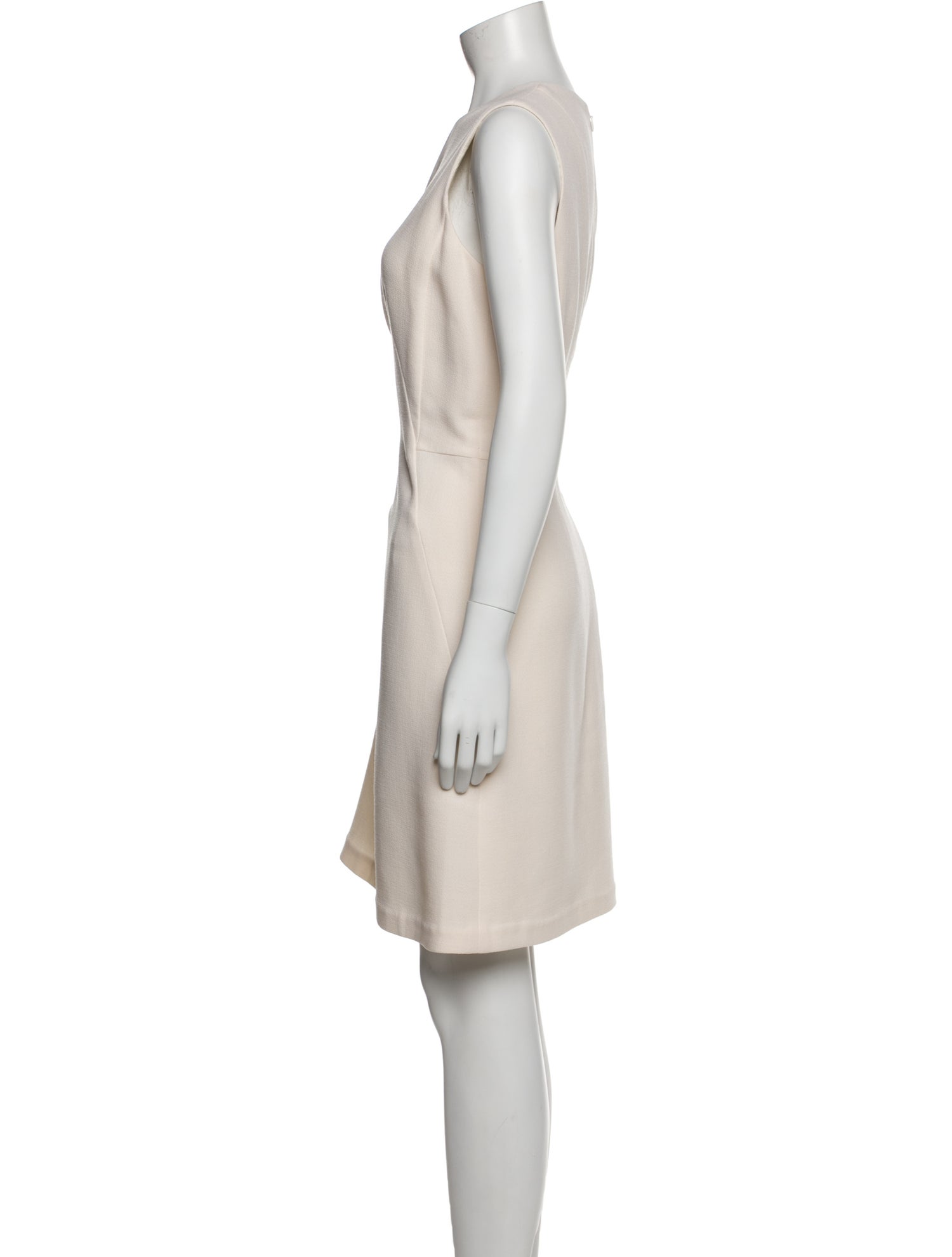 Akris Virgin Wool Knee-Length Dress
