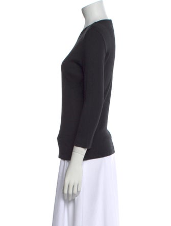 Akris Cashmere V-Neck Top