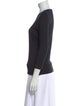 Akris Cashmere V-Neck Top