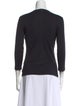 Akris Cashmere V-Neck Top
