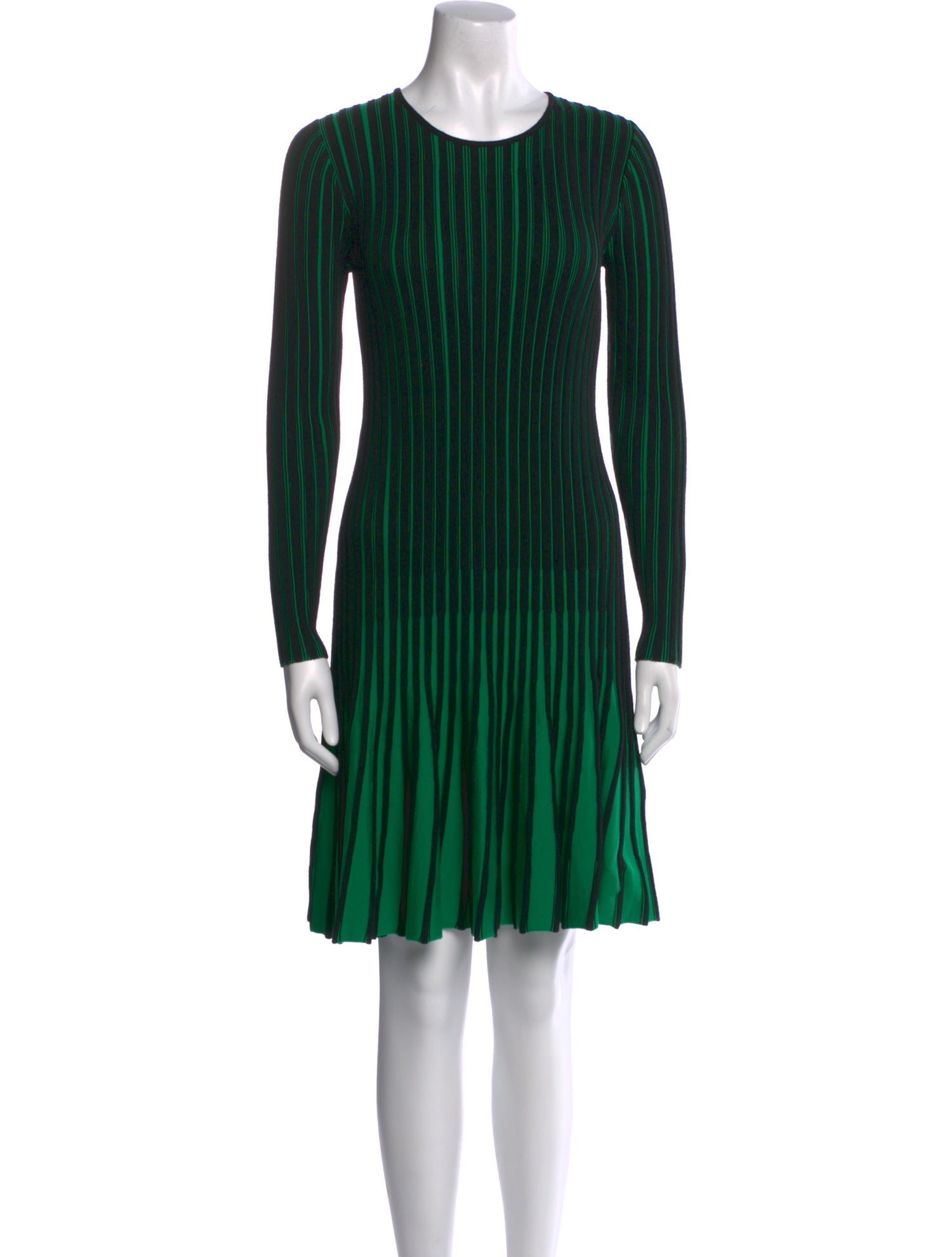 Akris Virgin Wool Knee-Length Dress