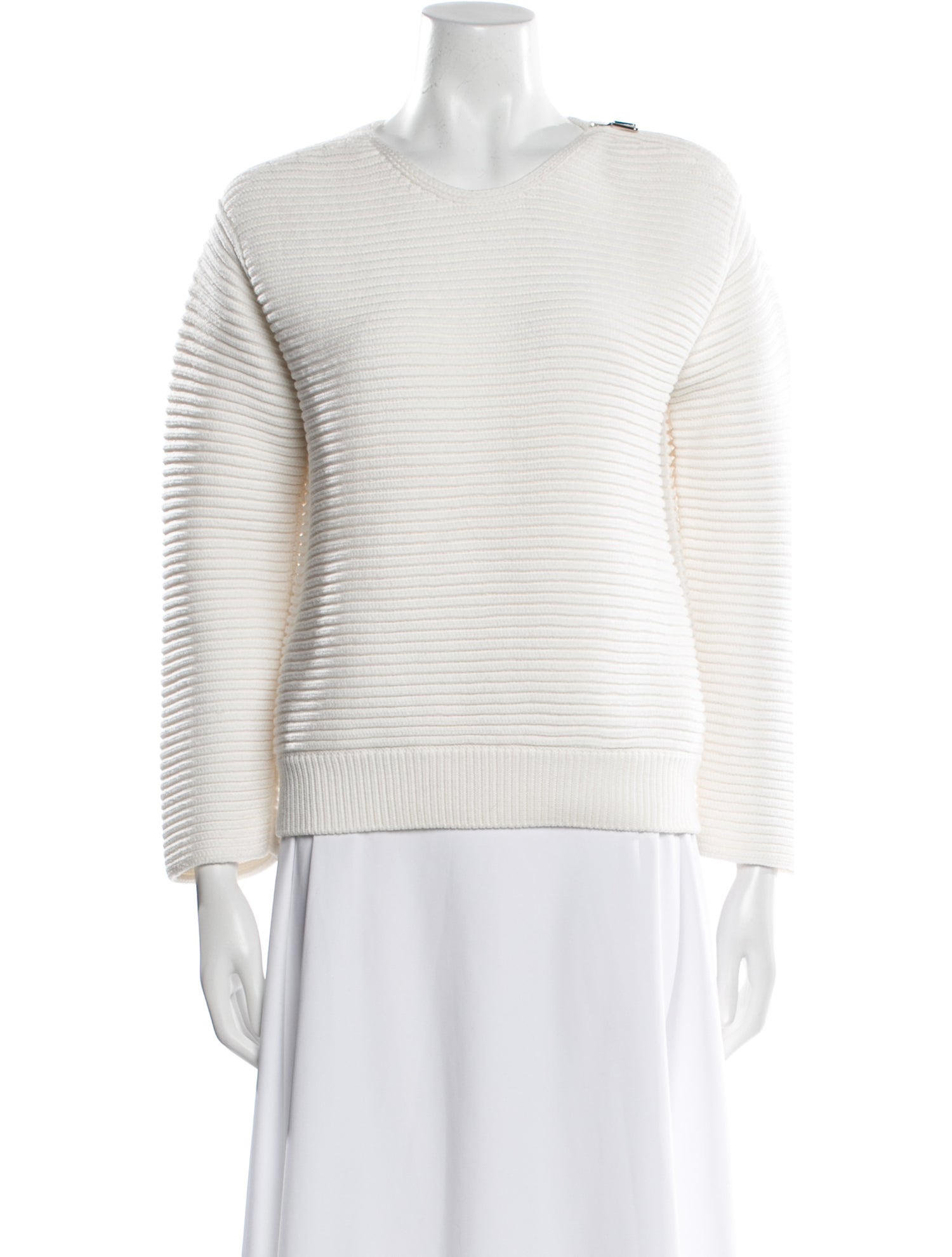 Akris Wool Bateau Neckline Sweater