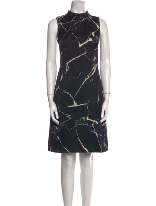 Akris Printed Knee-Length Dress