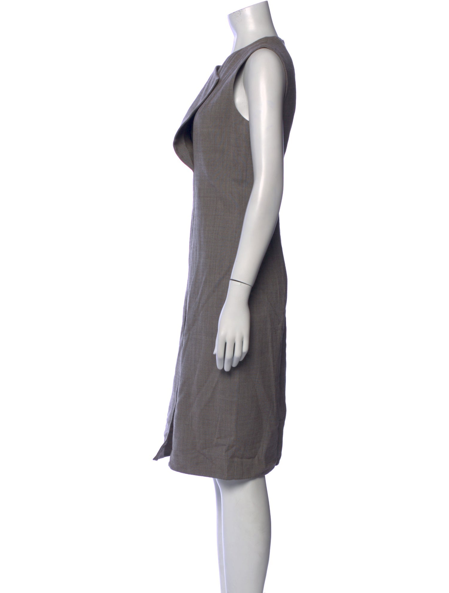 Akris Wool Knee-Length Dress