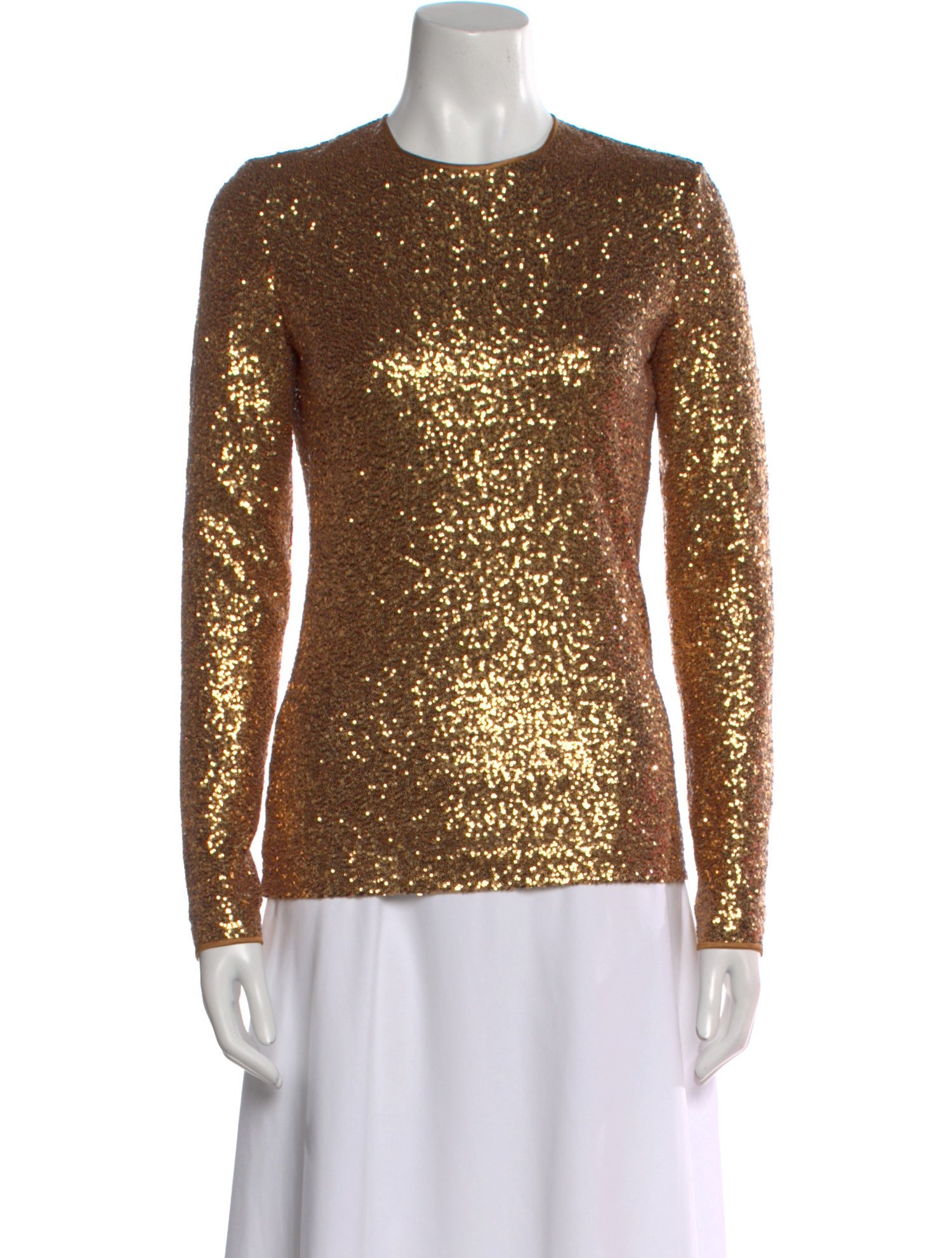 Akris Crew Neck Long Sleeve Top w/ Tags