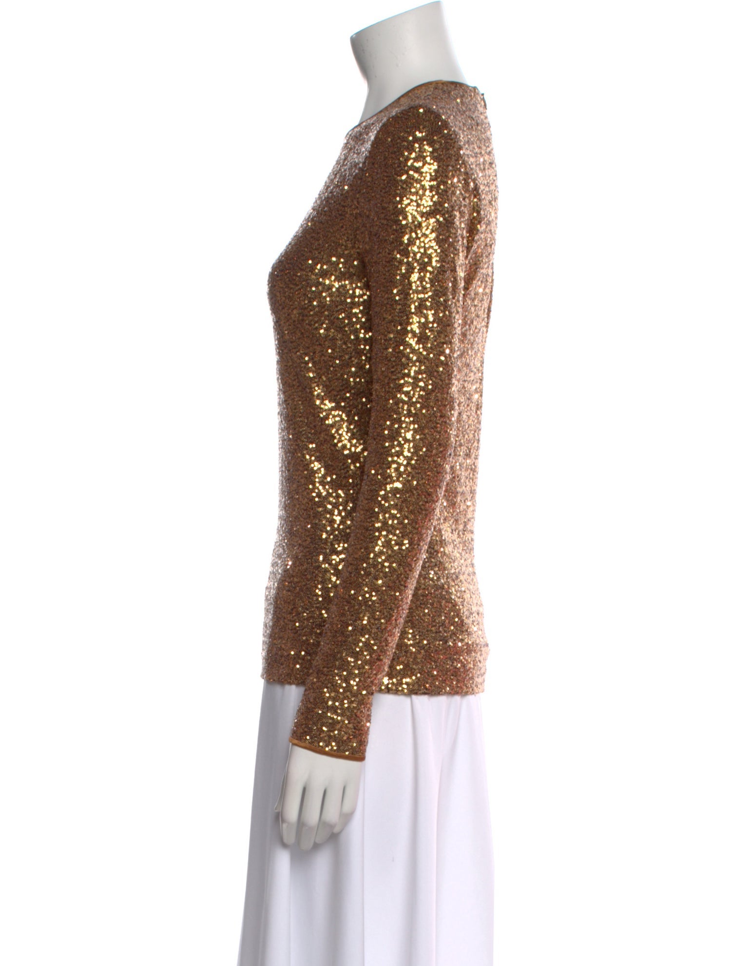 Akris Crew Neck Long Sleeve Top w/ Tags