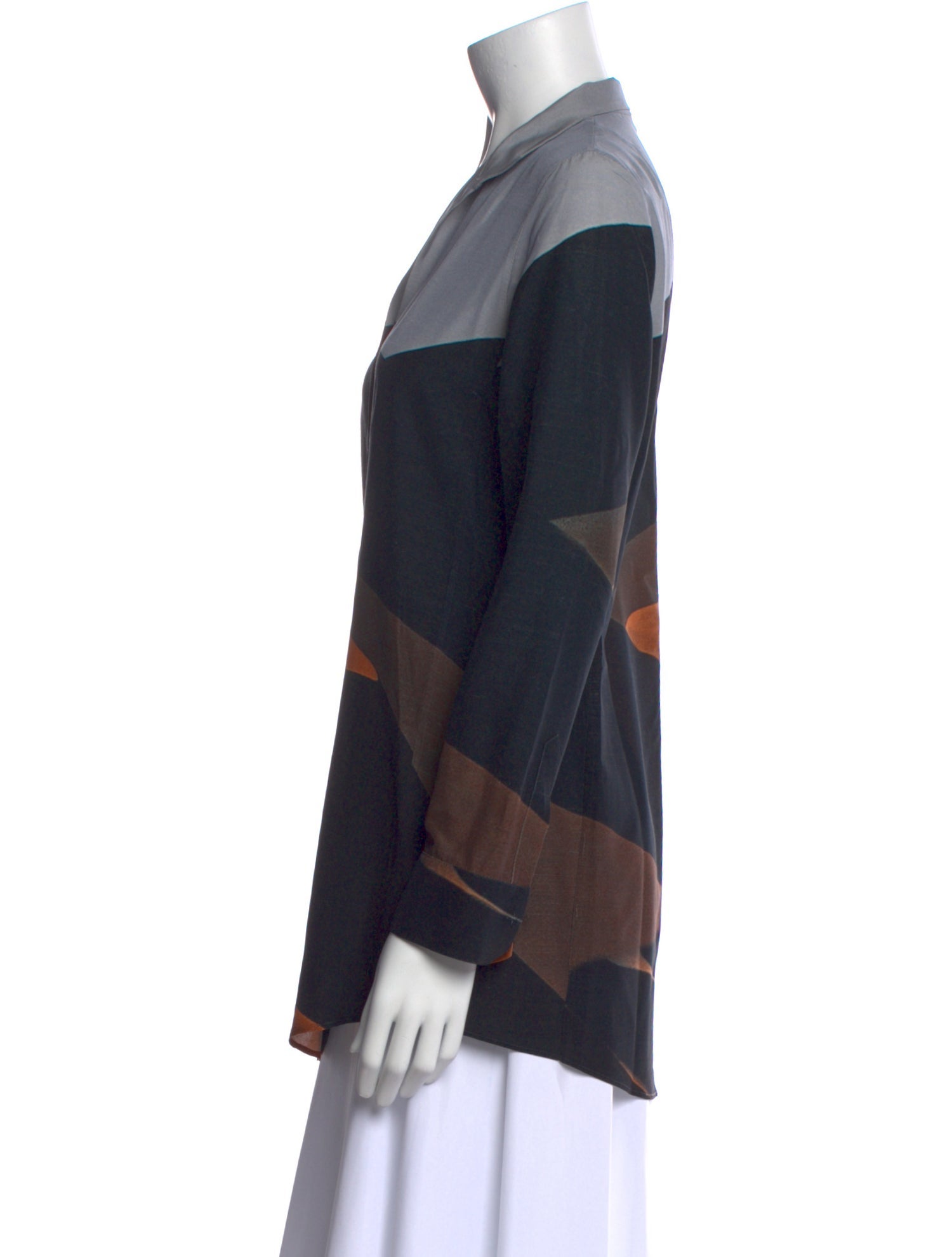 Akris Silk Printed Tunic