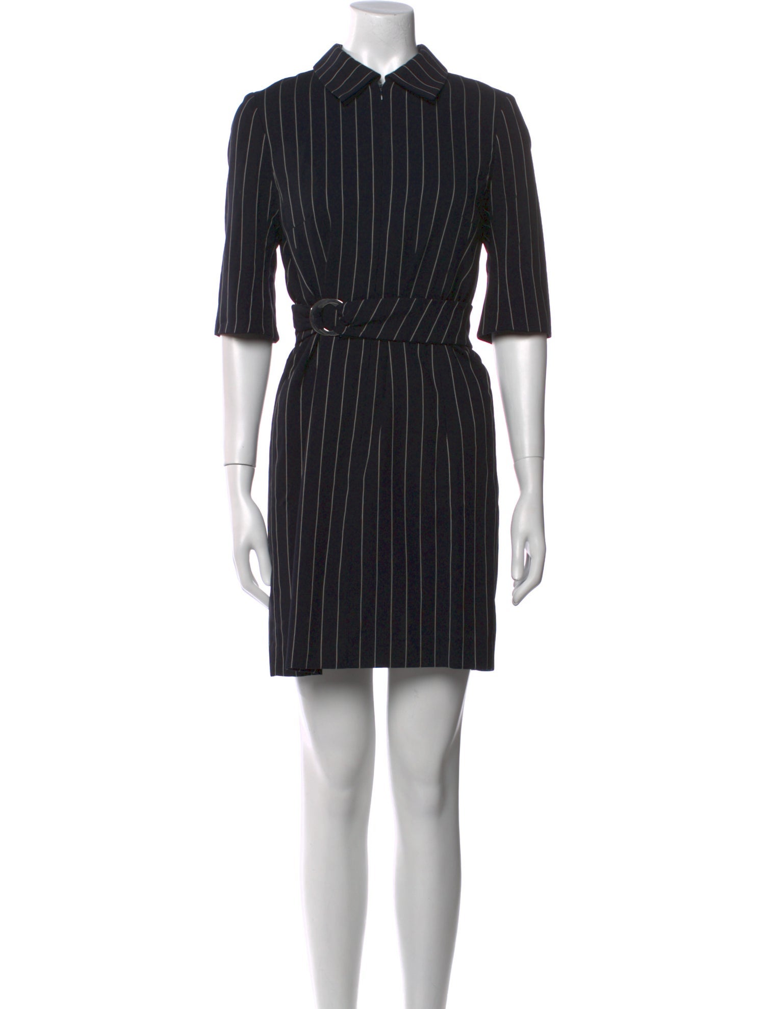 Akris Striped Mini Dress