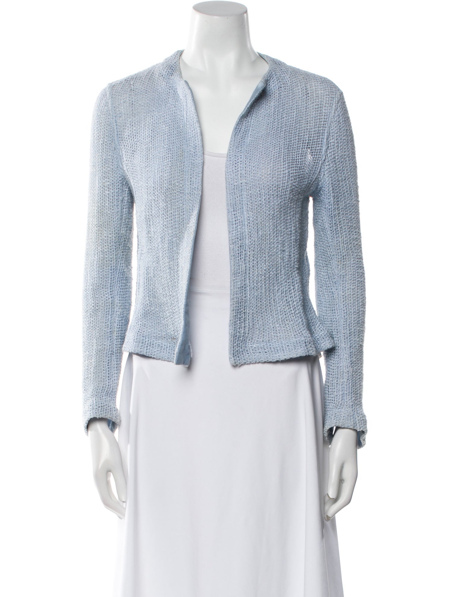 Akris Tweed Pattern Evening Jacket