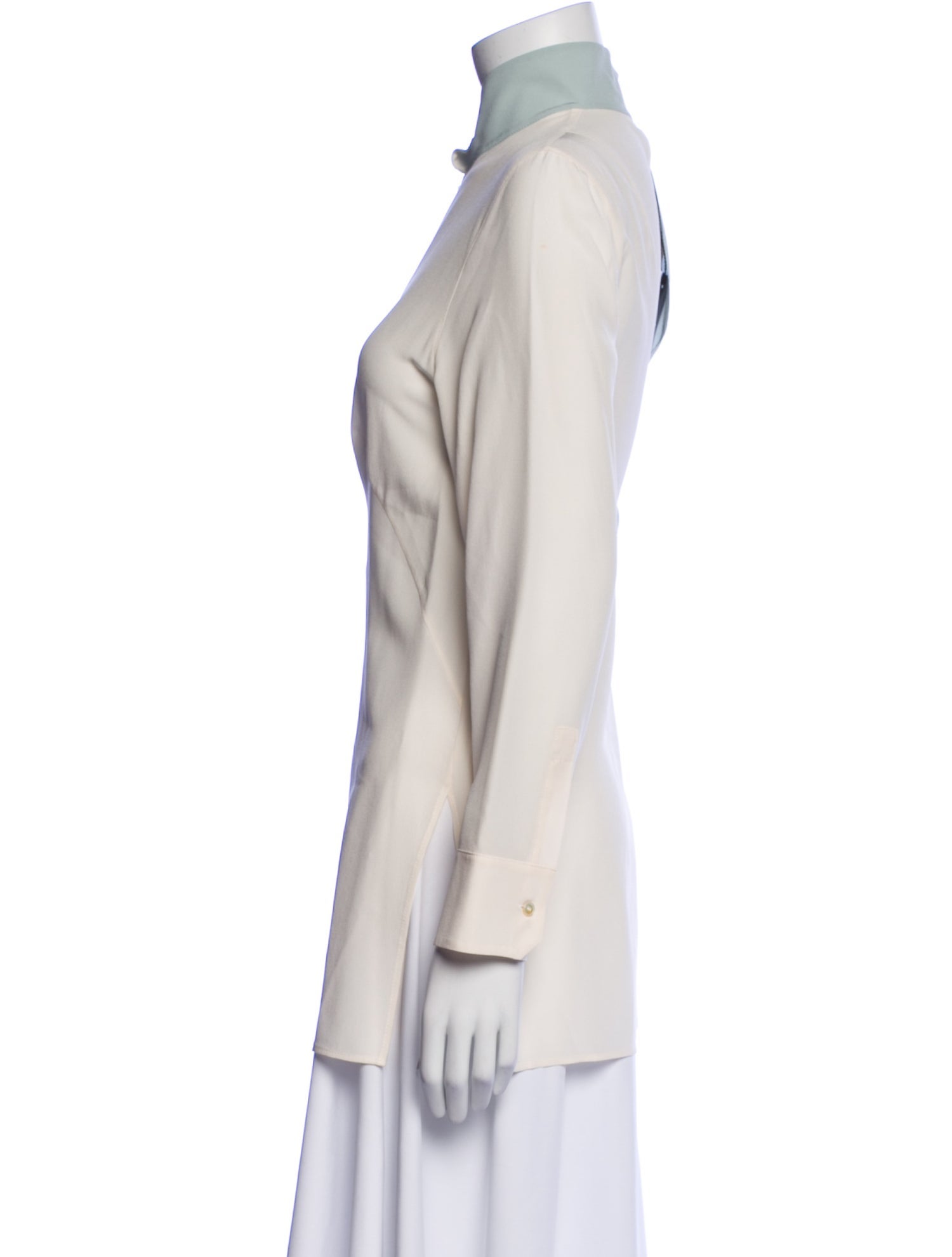 Akris Silk Mock Neck Tunic w/ Tags