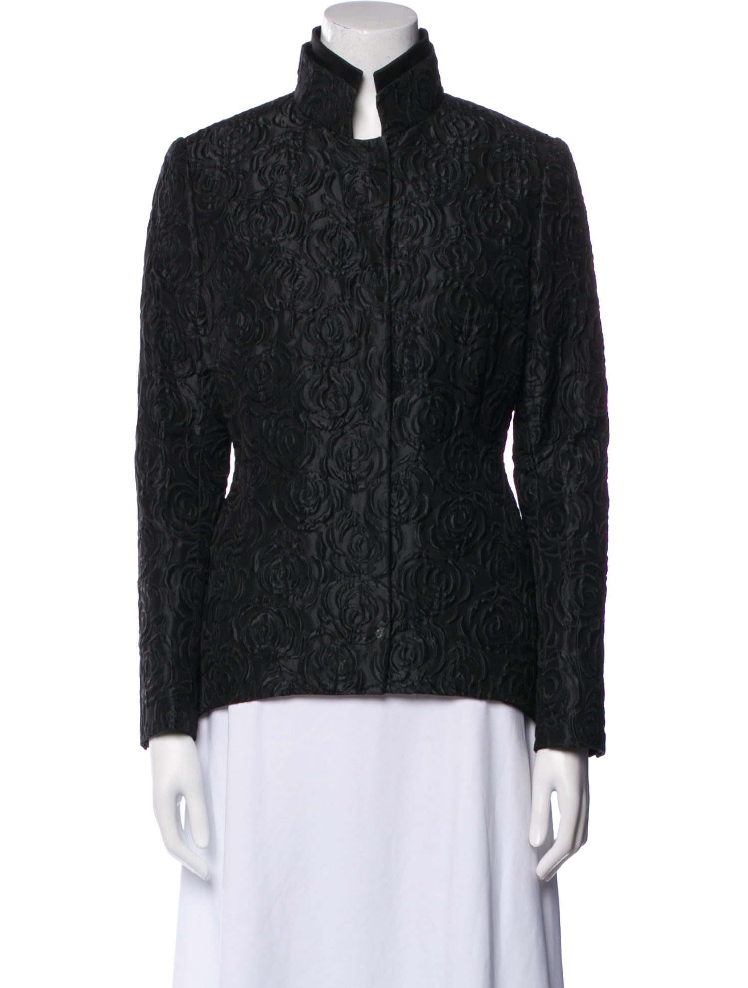 Akris x Bergdorf Goodman Plaid Print Jacket