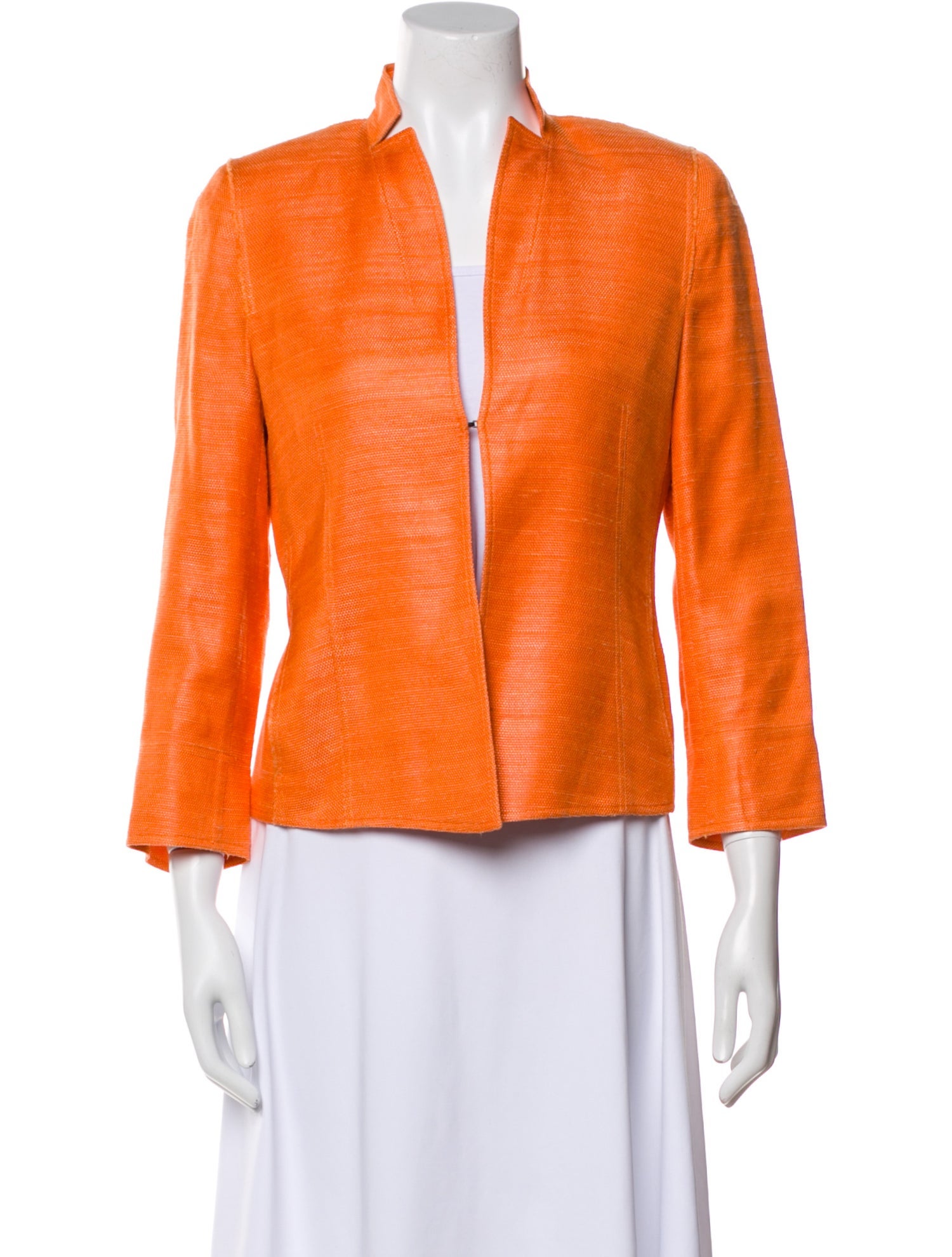Akris x Bergdorf Goodman Silk Evening Jacket