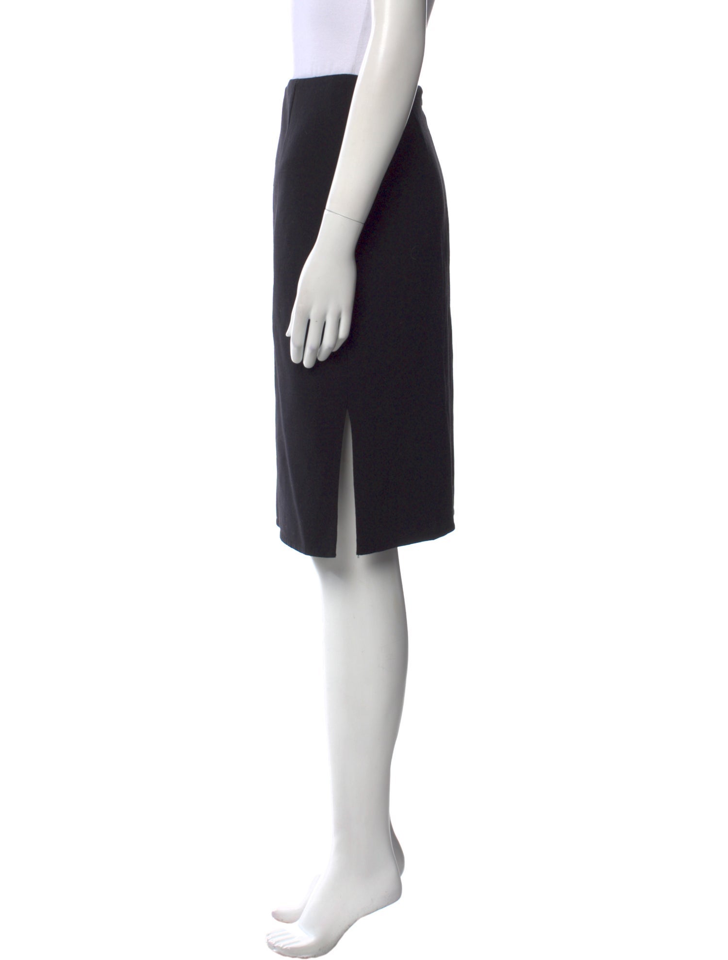 Akris Wool Knee-Length Skirt