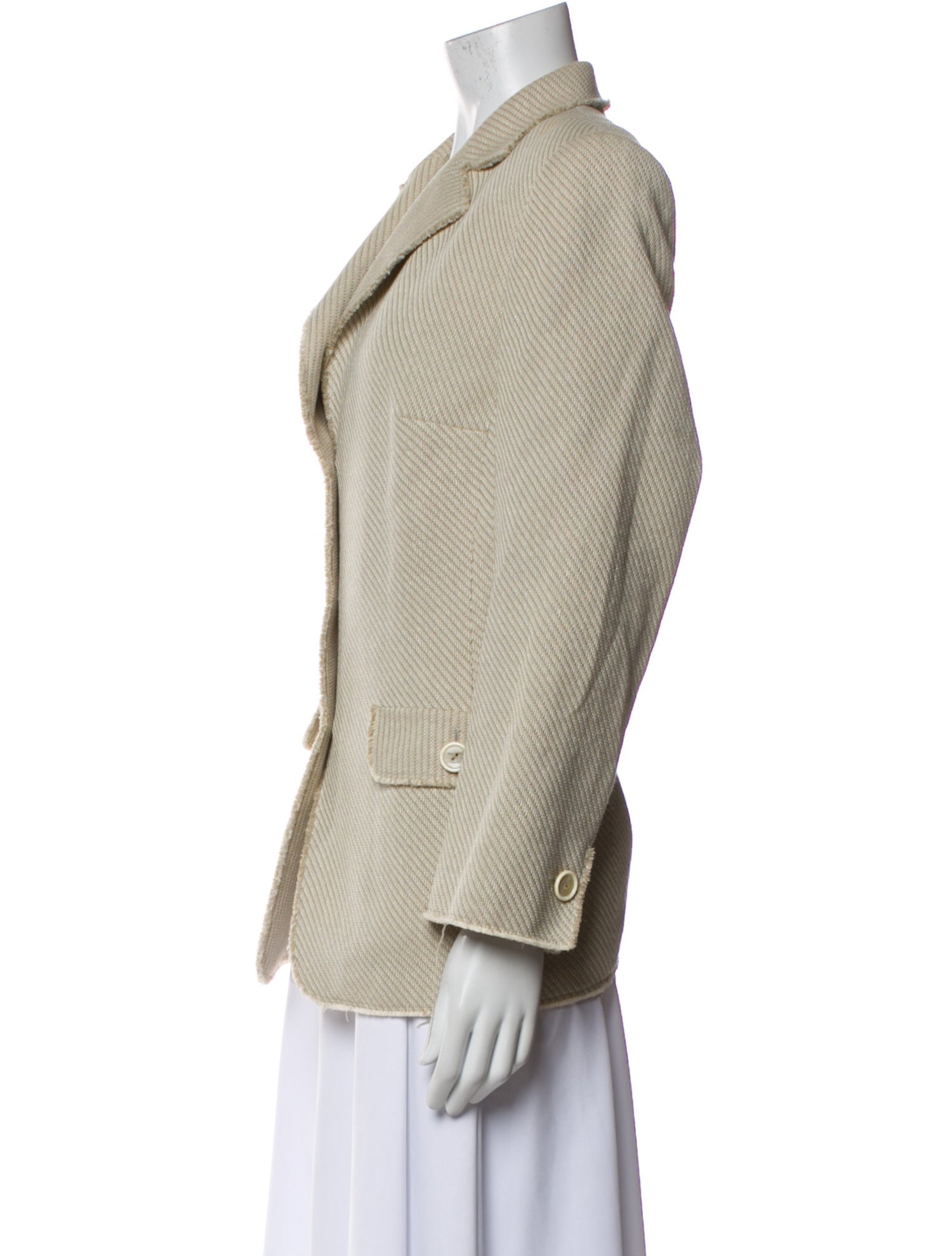 Akris Wool Striped Blazer