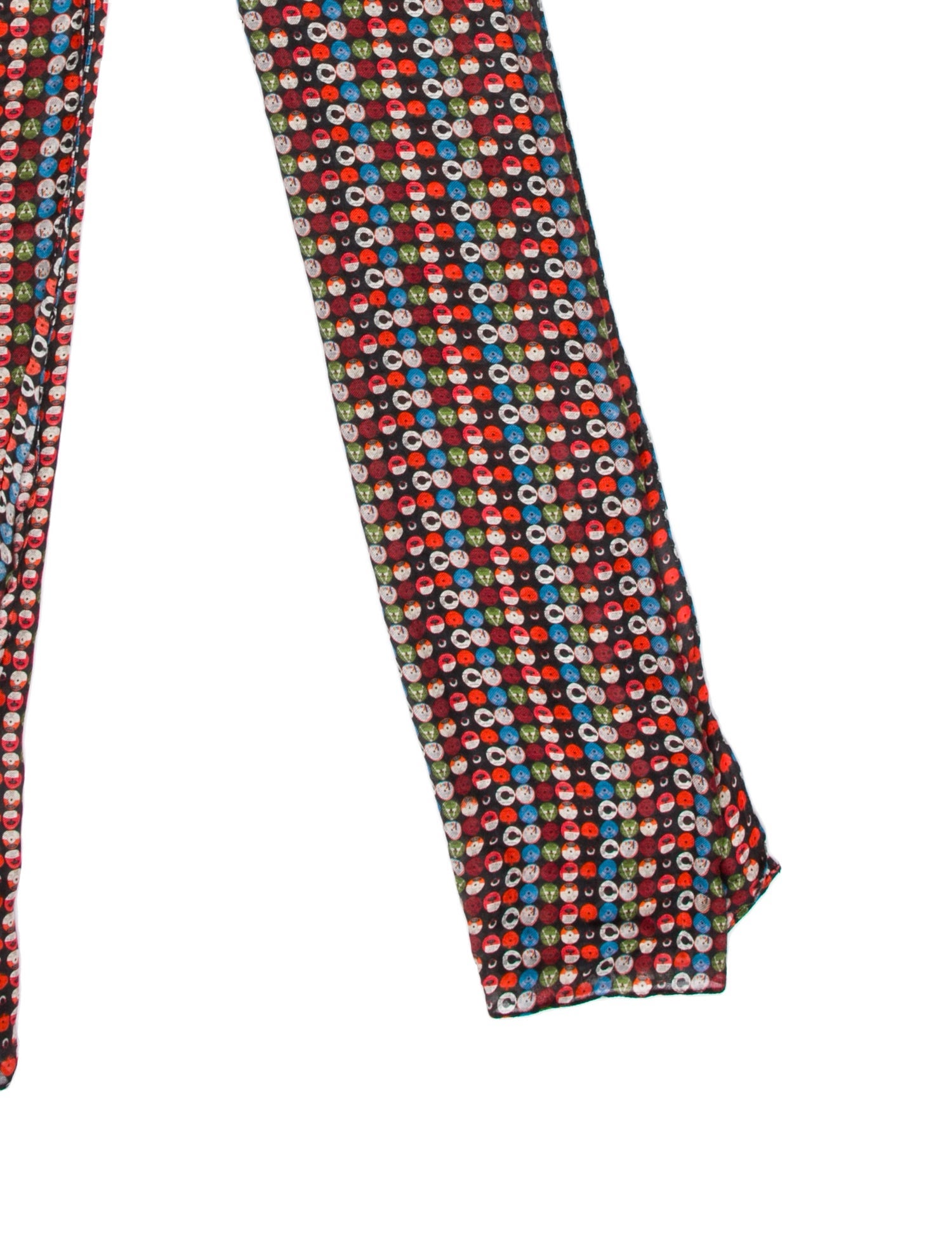 Akris Floral Print Scarf