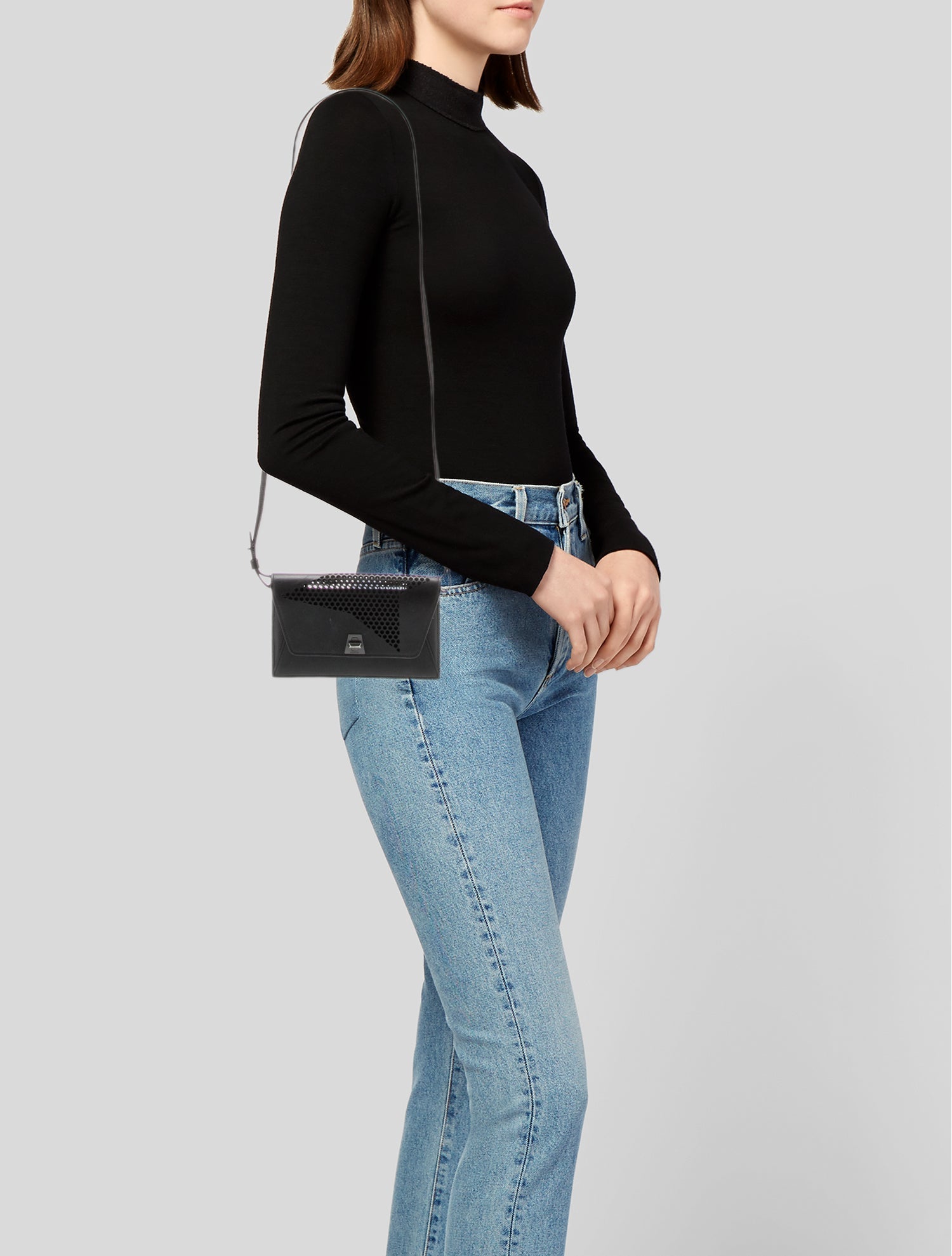 Akris Leather Crossbody Bag